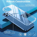 iPhone 14 Pro Max Case Clear, Anti - Yellowing Transparent Shockproof Protective