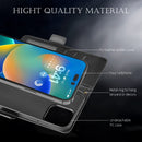iPhone 14 Pro Max Case Men Women, PU Leather Magnetic 6.7inch Black