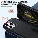 iPhone 14 Pro Max Case Military Grade Shockproof Heavy Duty Protection Black