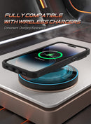 iPhone 14 Pro Max Case, Tough Shockproof Protective Drop Protection Cover Black