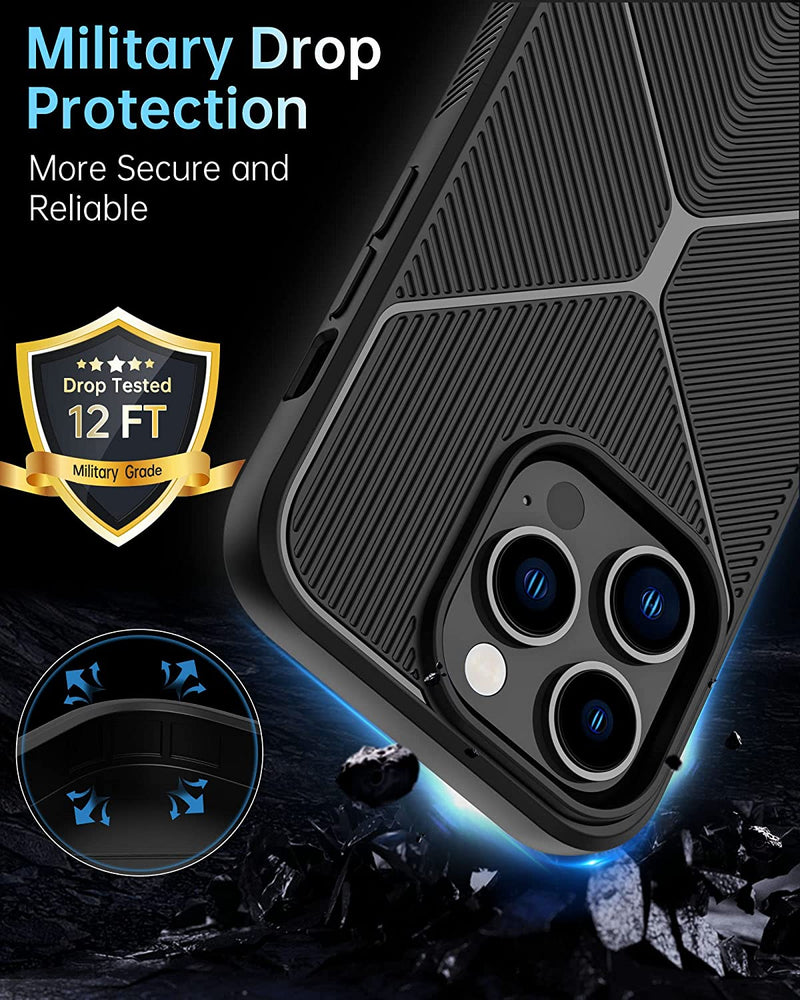 iPhone 14 Pro Max Case TPU Ultra Slim Case Premium Black - Gorilla Cases