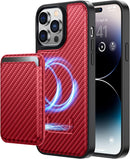 iPhone 14 Pro Max Case Wallet Anti Scratch 6.7", Purple