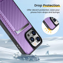 iPhone 14 Pro Max Case Wallet Anti Scratch 6.7", Purple