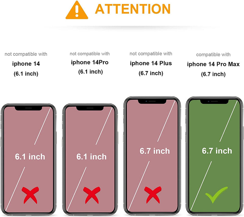 iPhone 14 Pro Max Case Wallet Flip Premium Heavy Duty Protective Cover Brown - Gorilla Cases