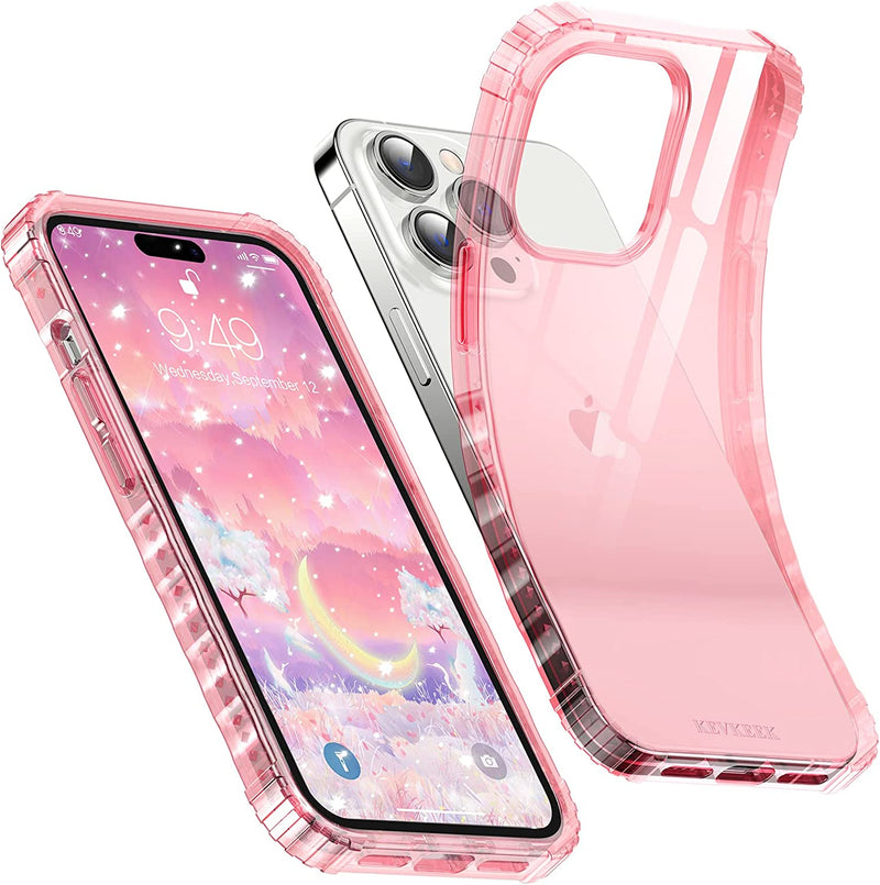 iPhone 14 Pro Max Case Women, Ultra-Thin 14 Pro Max Case Resistant-Pink - Gorilla Cases