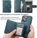 iPhone 14 Pro Max Compatible Holder Kickstand Wireless Charging 6.7 Inch Blue