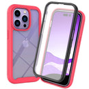 iPhone 14 Pro Max Full - Body Rugged Shockproof Case with Built in Screen Protector