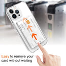 iPhone 14 Pro Max Heavy Duty Protection Anti - Yellow Clear Case 6.7 Inch