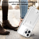 iPhone 14 Pro Max Heavy Duty Protection Anti - Yellow Clear Case 6.7 Inch
