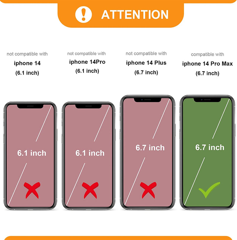 iPhone 14 Pro Max Magnetic Flip Folio Purse Case Brown - Gorilla Cases