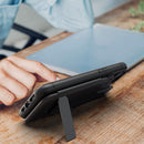 iPhone 14 Pro Max Wallet Case 4 Card Holder Slots Black