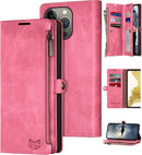 iPhone 14 Pro Max Wallet case Phone case Light Brown