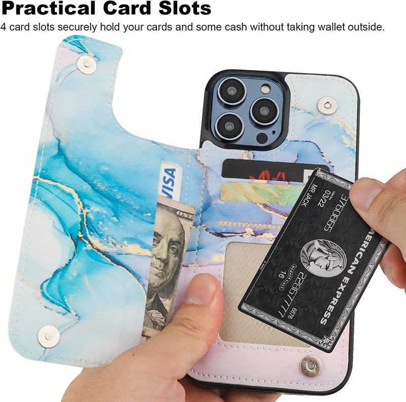 iPhone 14 Pro Max Wallet Case Slots Case Cover 6.7" - Gorilla Cases