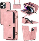 iPhone 14 Pro Max Wallet Case, Wallet Case Holder Phone Case Black