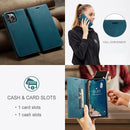 iPhone 14 Pro Max,PU Leather Folio Flip Wallet Case 6.7 inch Teal