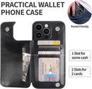 iPhone 15 Pro Max Card Holder Flip Cell Phone Case