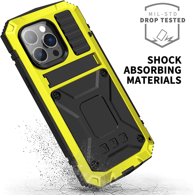 iPhone 15 Pro Max Metal Case with Kickstand | iPhone 15 Pro Max Aluminum Case - Gorilla Cases