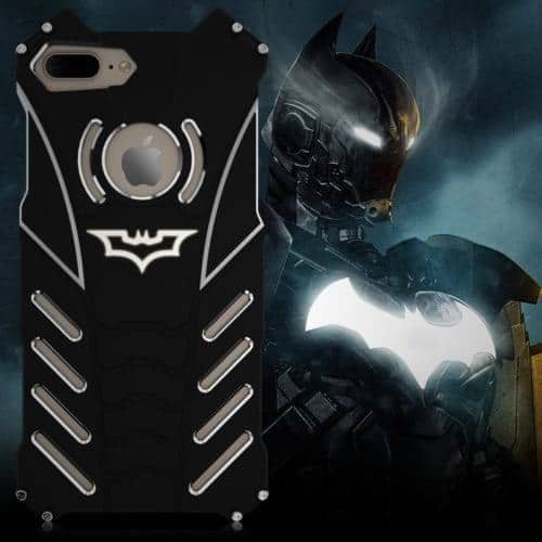 iPhone 7 Plus Cases Aluminum Batman Black - Gorilla Cases