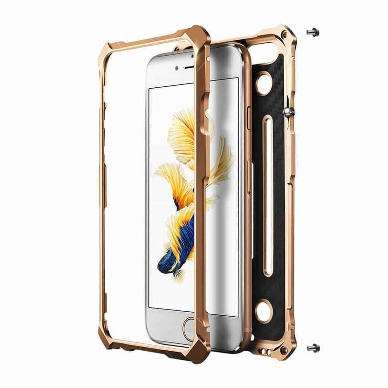 iPhone 7 Plus Extreme Case (Gold) Gorilla Cases - Gorilla Glass - Gorilla Cases