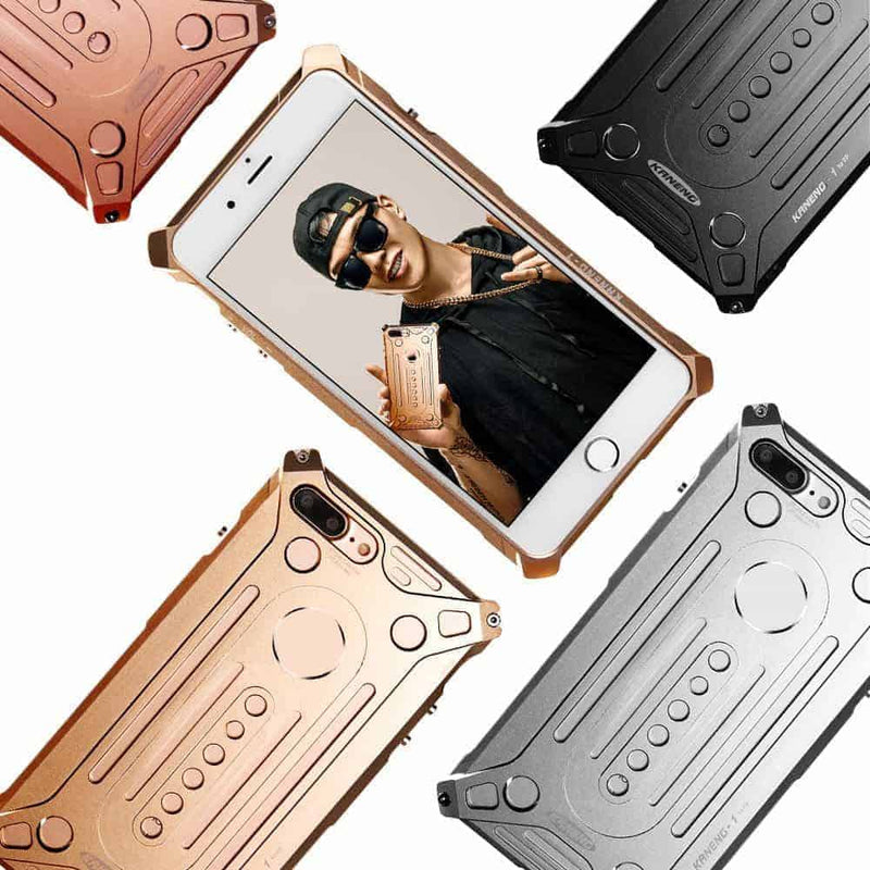 iPhone 7 Plus Extreme Case (Silver) Gorilla Cases - Gorilla Glass - Gorilla Cases