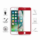 iPhone 7 Screen Protector Gorilla Glass 2 Pack Red