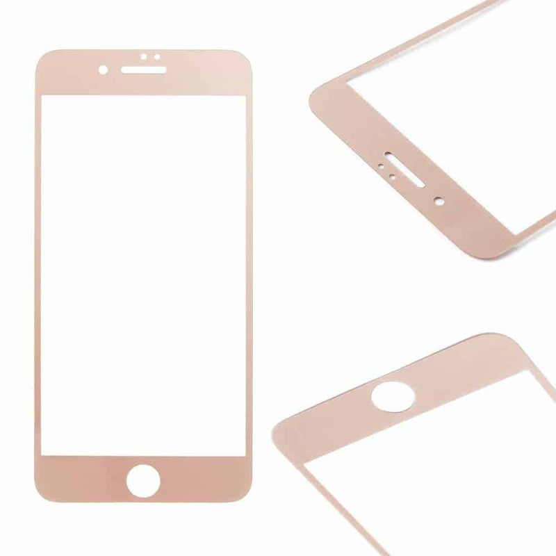 iPhone 7 Tempered Glass Screen Protector (Pink) 2-Pack Gorilla Glass - Gorilla Cases