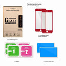 iPhone 8 Plus Screen Protector Gorilla Glass 2 Pack Red