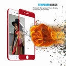 iPhone 8 Plus Screen Protector Gorilla Glass 2 Pack Red