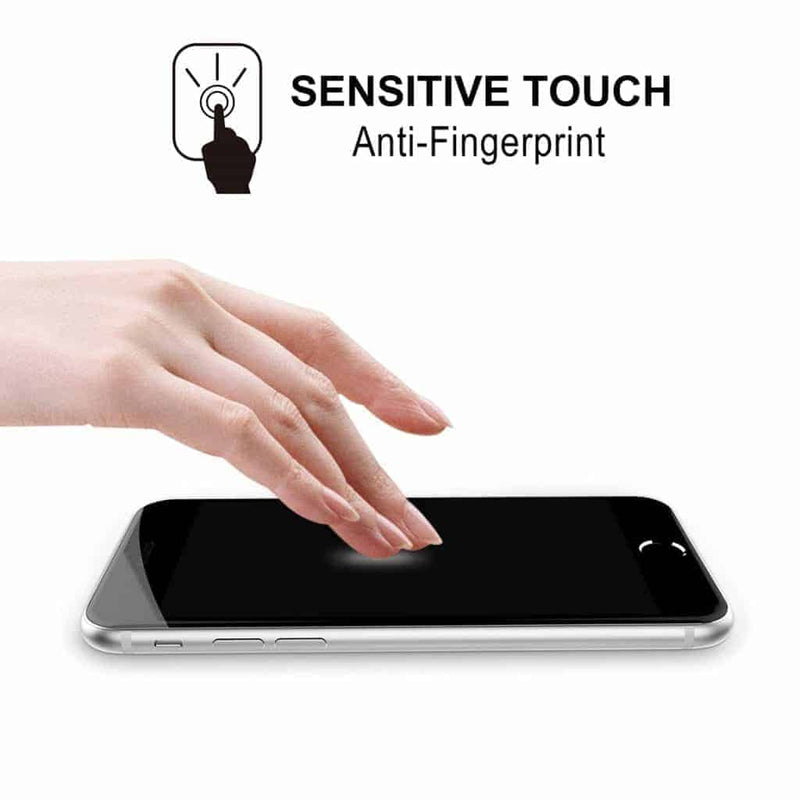 iPhone 8 Plus Tempered Glass Screen Protector (Black) 2-Pack Gorilla Glass - Gorilla Cases