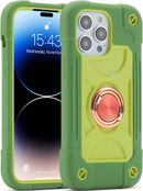 iPhone Built - in Military Grade Drop Protection Full Body Rugged Heavy Duty Case Durable Cover