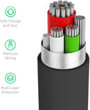 iPhone Cable - 5' Lightning Cable Wall Charger Adapter