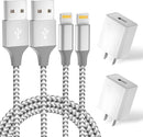 iPhone Charger Fast Charging, 2 Pack USB Wall Charger Travel Plug Adapter