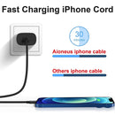 iPhone Charger Premium Nylon Lightning Cable [6FT 2 PACK]