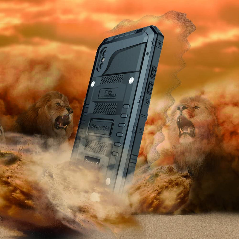 iPhone XS Metal Case | Heavy Duty Waterproof Aluminum Case for iPhone X - GorillaCaseStore