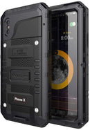 iPhone X Metal Heavy Duty Waterproof Aluminum Case