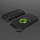 iPhone X/XS Case Slim Aluminum Metal By Gorilla Cases - (Black)