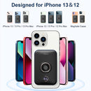 Magnetic Wireless Power Bank, 6000mAh Portable iPhone Charger