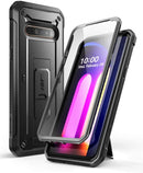 LG V60 ThinQ Full - Body Rugged Holster Kickstand Case