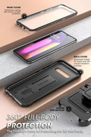 LG V60 ThinQ Full - Body Rugged Holster Kickstand Case
