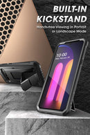 LG V60 ThinQ Full - Body Rugged Holster Kickstand Case