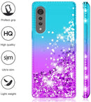 LG Velvet 5G glitter Bling Case | LG Velvet 5G Liquid Quicksand Glitter case for Women on