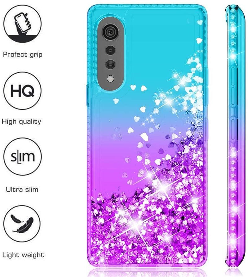 LG Velvet 5G glitter Bling Case LG Velvet 5G glitter Bling Case