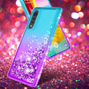 LG Velvet 5G glitter Bling Case | LG Velvet 5G Liquid Quicksand Glitter case for Women on