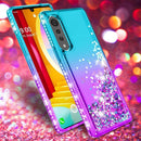 LG Velvet 5G glitter Bling Case | LG Velvet 5G Liquid Quicksand Glitter case for Women on