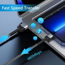 Lightning to USB - A Upgraded Lightning Cable iPhone Charger Cords [3 Pack]