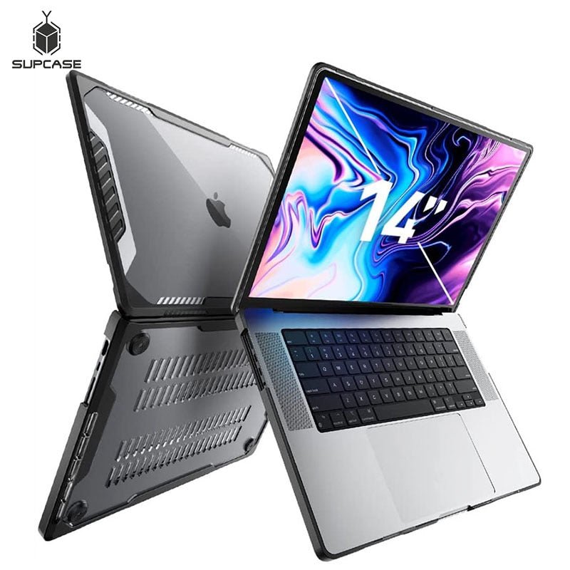 MacBook Pro 14 Case | Slim Rubberized TPU Bumper Case Cover for MacBook Pro 14 - Gorilla Cases
