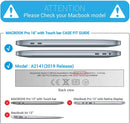 MacBook Pro 16 Inch A2141 Hard Shell Case with Keyboard Cover