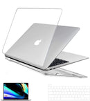 MacBook Pro 16 Inch Model A2141 Clear Hard Case with Keyboard Cover