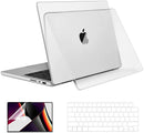 MacBook Pro 16 Inch Model A2141 Clear Hard Case with Keyboard Cover