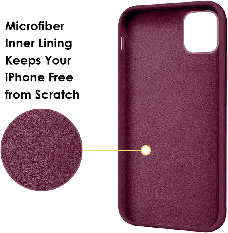 MOCCA Compatible iPhone 13 Mini Case Ring Kickstand -WineRed - Gorilla Cases